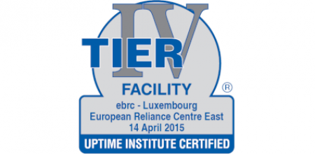EBRC is certified Tier IV Facility for its Luxembourg Resilience Centre East